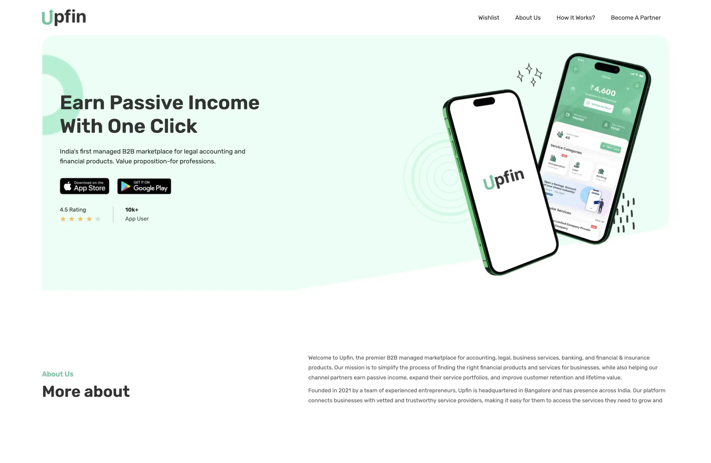 Upfin Case Study