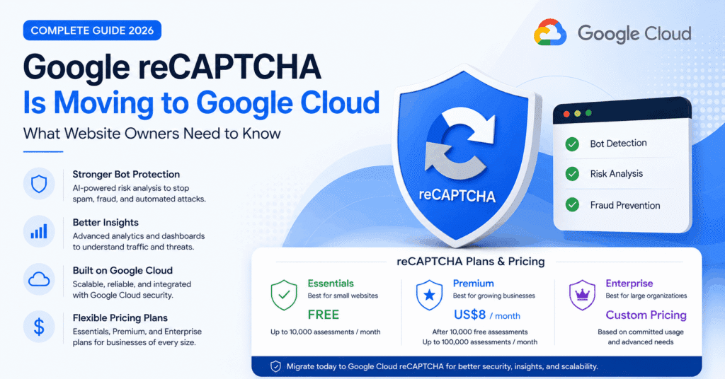 Google Recaptch Migration Guide